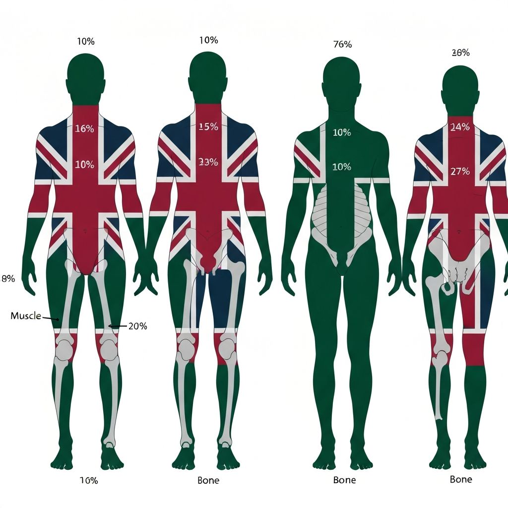 Body composition illustration